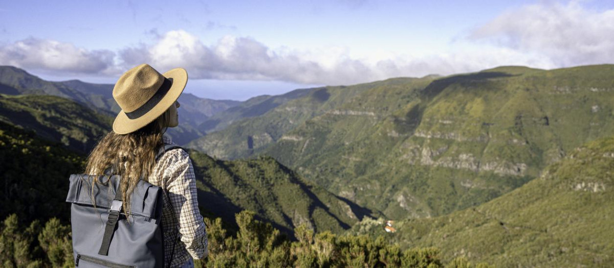 Atardecer en la isla de Madeira.