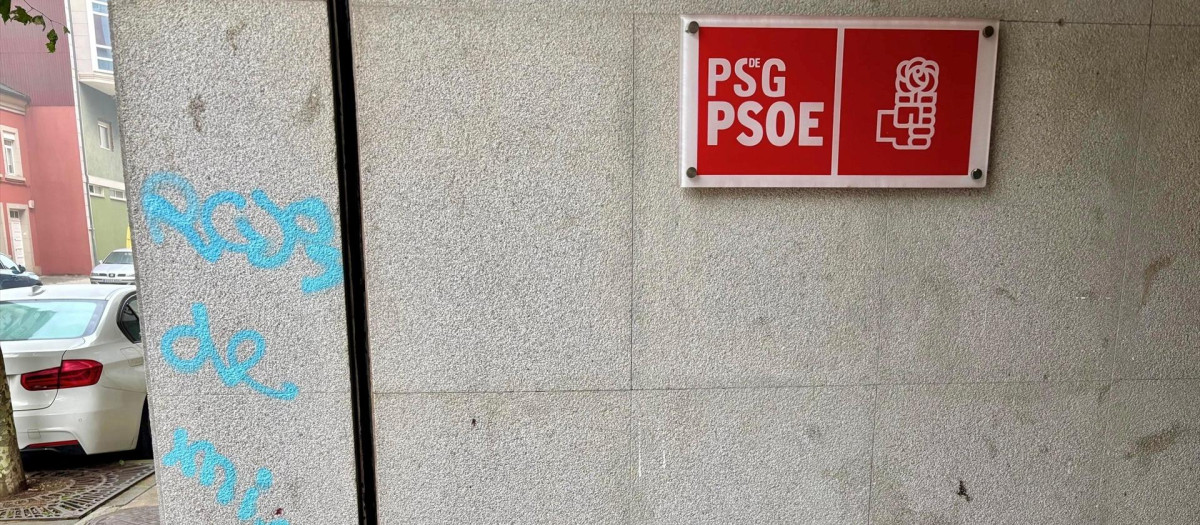Pintada en la sede del PSOE de Lugo

Eva Ercolanese/PSOE / Europa Press
16/9/2025