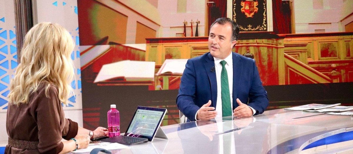 El diputado de Vox David Moreno