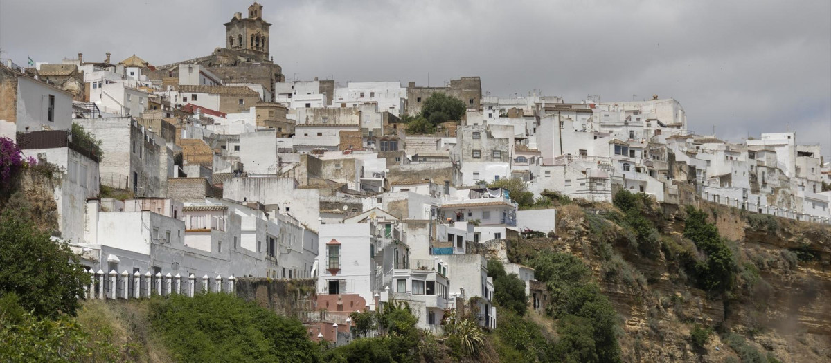 Vista general de Arcos de la Frontera (Cádiz)