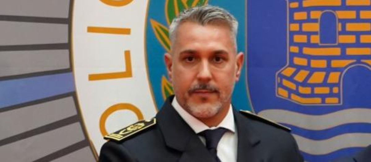 El jefe de policía de Alcalá de Henares, Luis Antonio Moreno Pascual