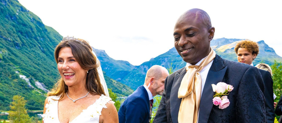 Martha Louise  y  Durek Verrett