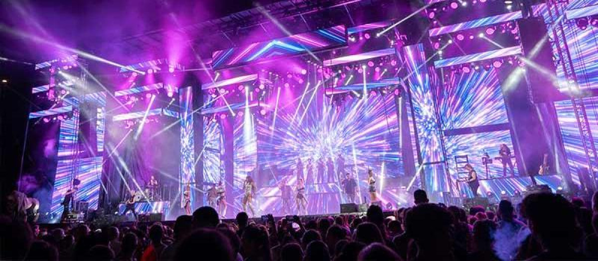 Imagen de la actuación de la Orquesta Panorama en Paterna en 2025.