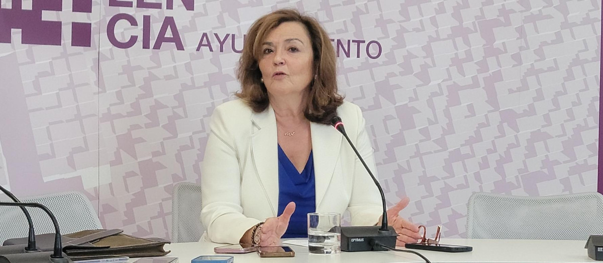 Comparecencia de Sonia Lalanda previa a su paso como concejala no adscrita del Ayuntamiento de Palencia
