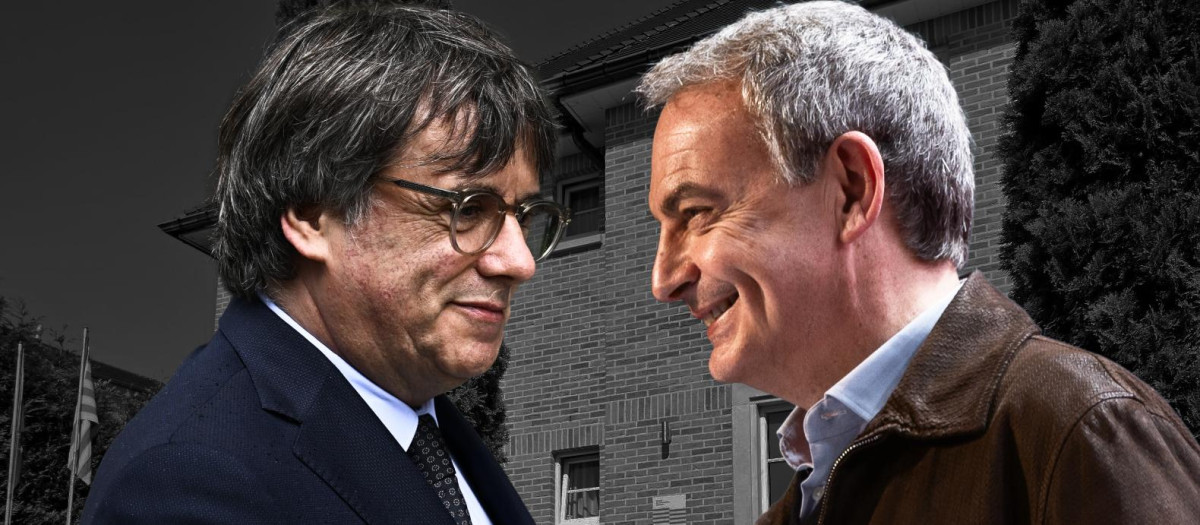 Carles Puigdemont y José Luis Rodríguez Zapatero se reúnen en Suiza para negociar el apoyo de Junts a los presupuesto