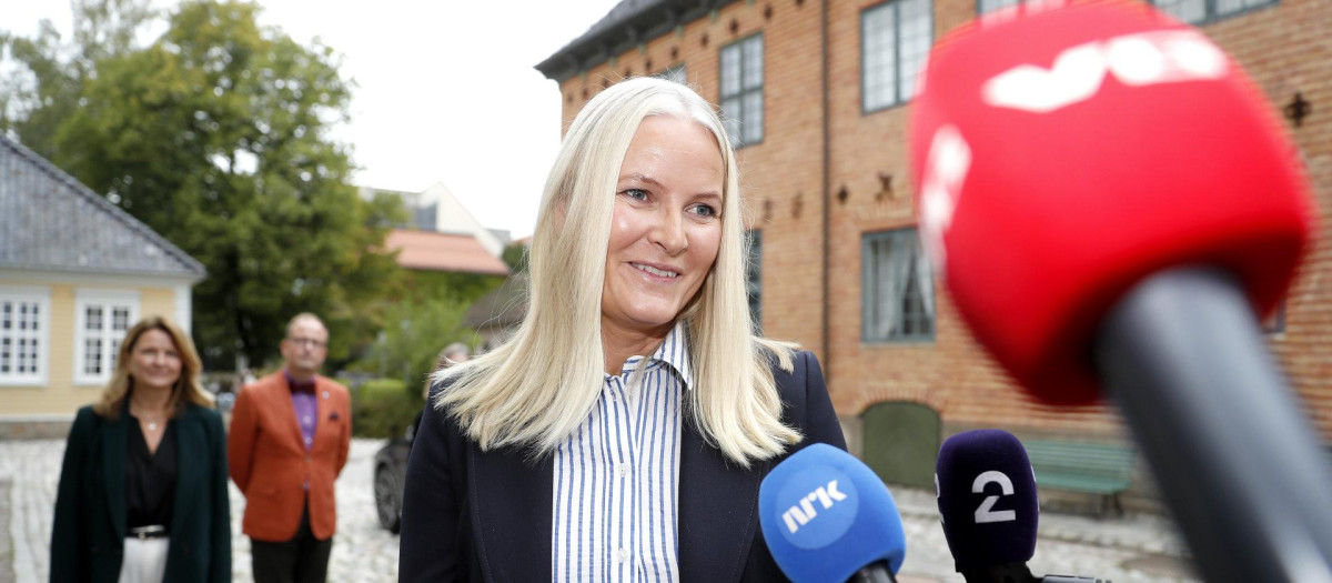 Mette-Marit  este sábado en Oslo