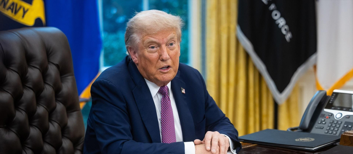 El presidente de EEUU, Donald Trump, en una imagen de archivo