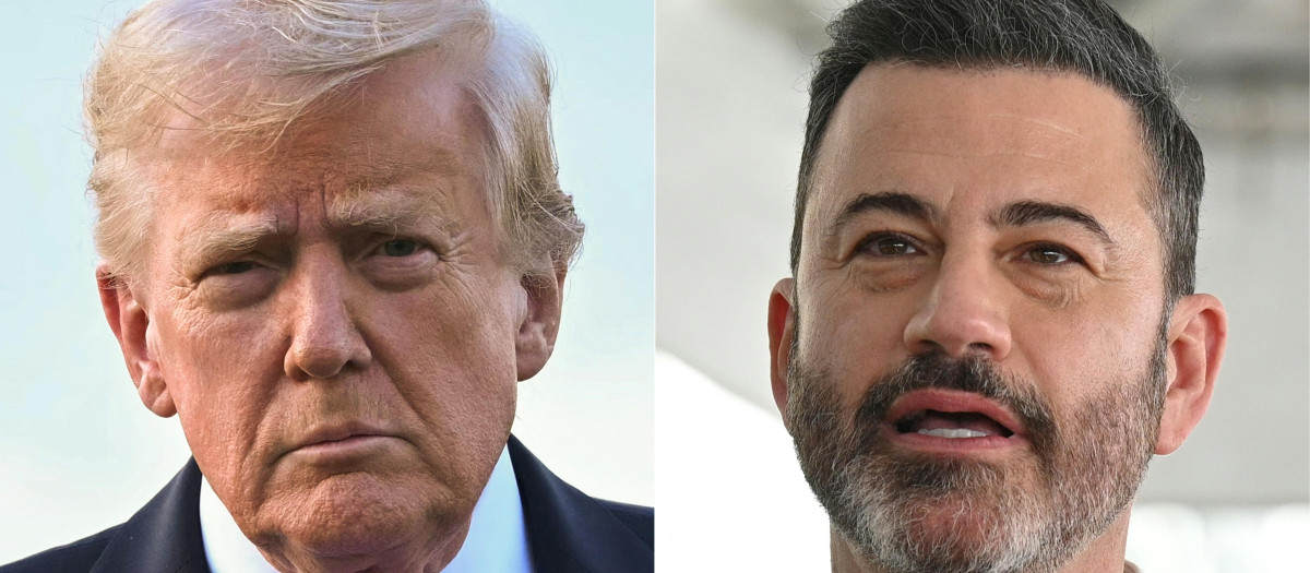 Donald Trump y Jimmy Kimmel