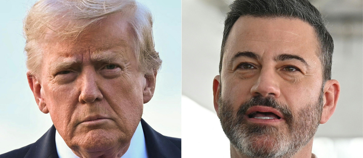 Donald Trump y Jimmy Kimmel