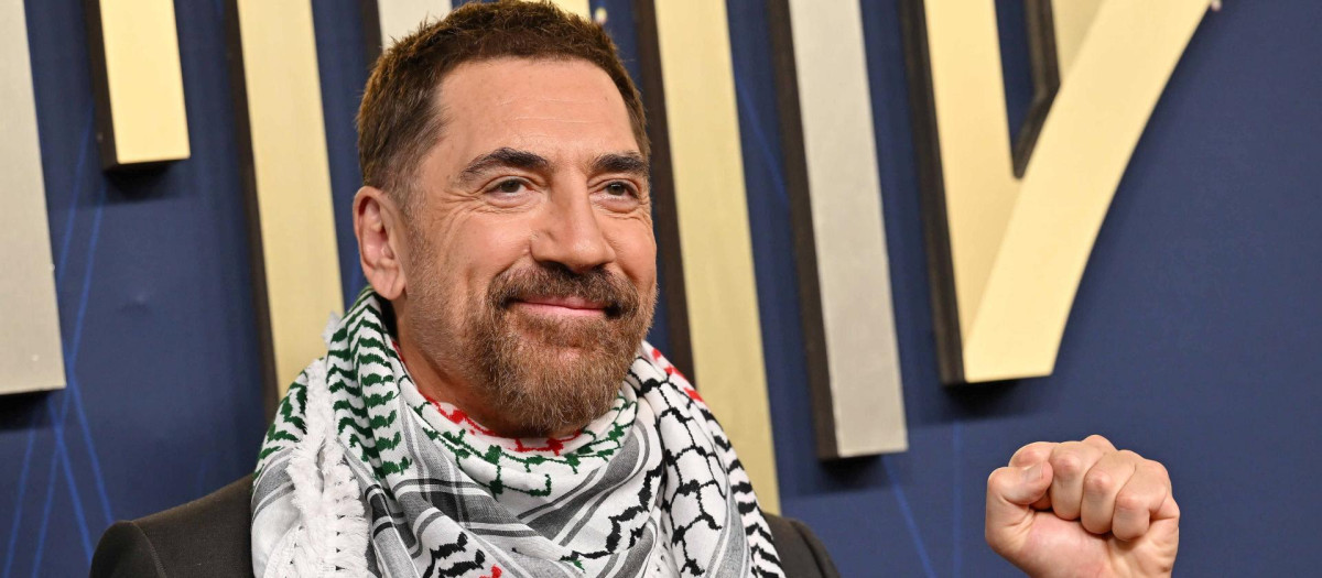 Javier Bardem, en la gala de los Emmy 2025