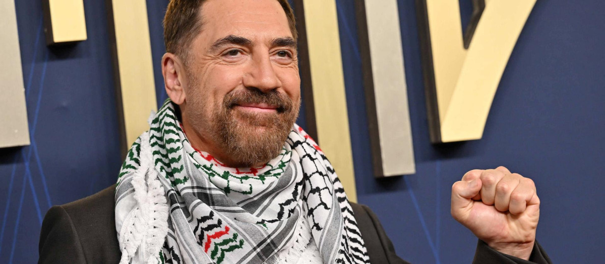 Javier Bardem, en la gala de los Emmy 2025