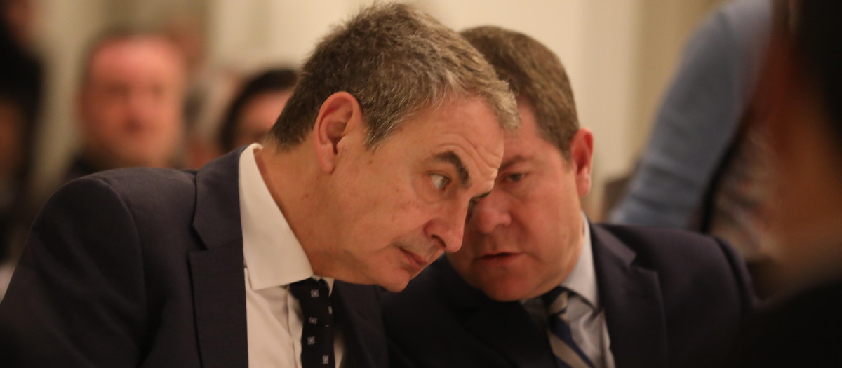 Zapatero y Page en una imagen de archivo