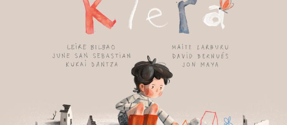 Cubierta de 'Klera', libro en vascuence premiado con el Premio Nacional de Literatura Infantil