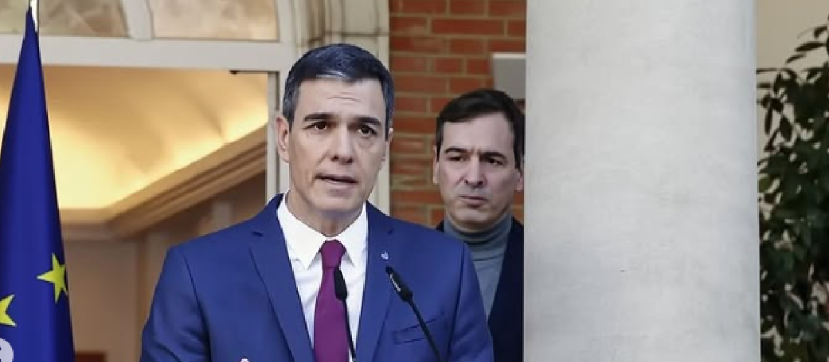 Una imagen hecha con IA de Pedro Sánchez y su hermano en Moncloa