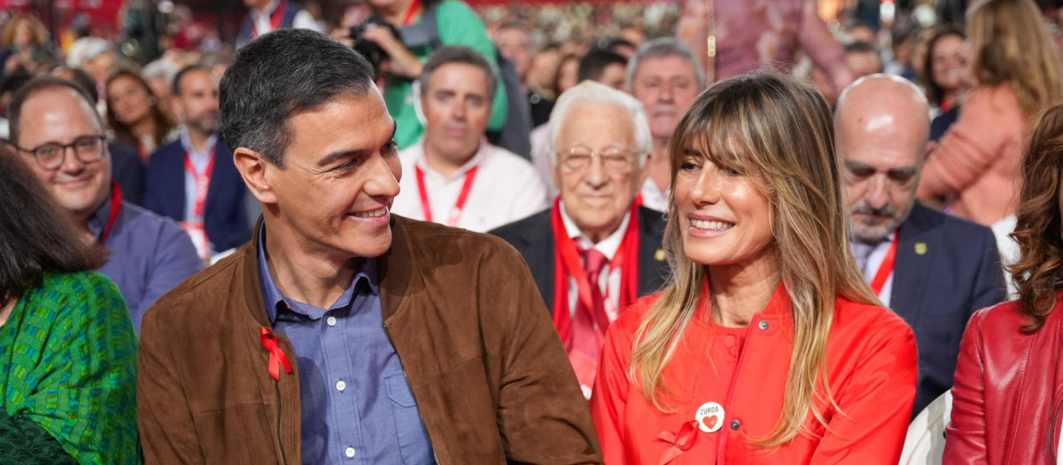 Begoña Gómez y Pedro Sánchez