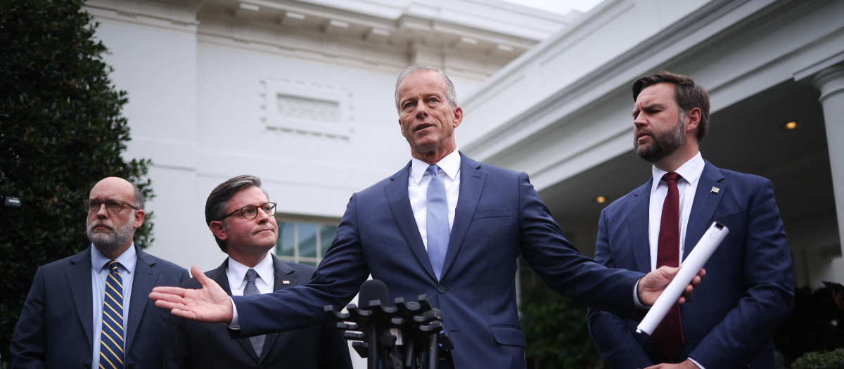 Reunión entre republicanos y demócratas en la Casa Blanca