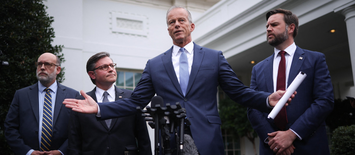 Reunión entre republicanos y demócratas en la Casa Blanca