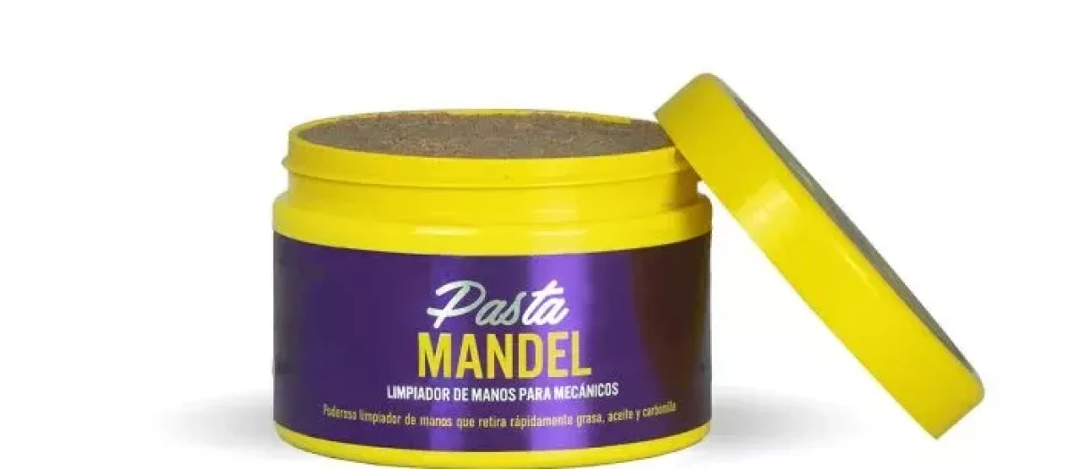 Pasta Mendel, limpiador de manos