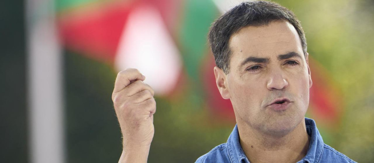 El lendakari Pradales, el pasado domingo en el Alderdi Eguna