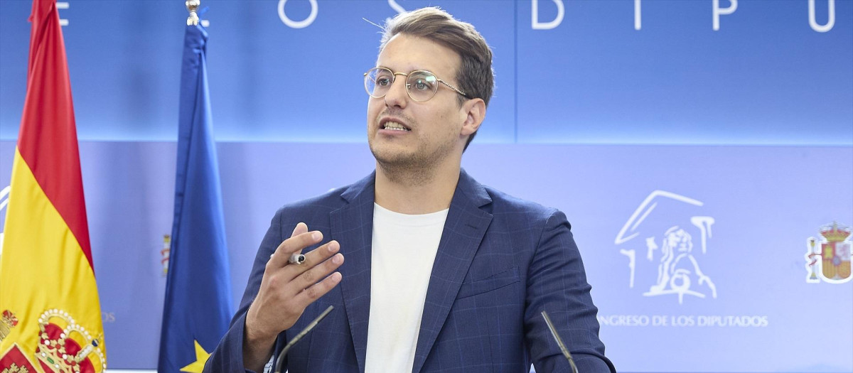 El diputado de Sumar Jorge Pueyo