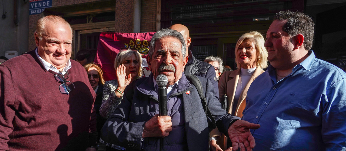 El expresidente de Cantabria Miguel Ángel Revilla, en León, el año pasado
