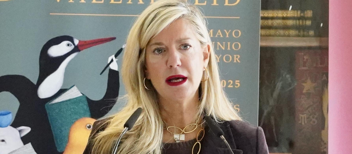 La concejal de Educación y Cultura del Ayuntamiento de Valladolid, Irene Carvajal