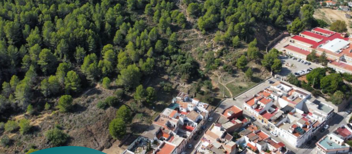 Imagen de las inmediaciones del paraje de La Creu en el que se ha encontrado un cuerpo carbonizado.