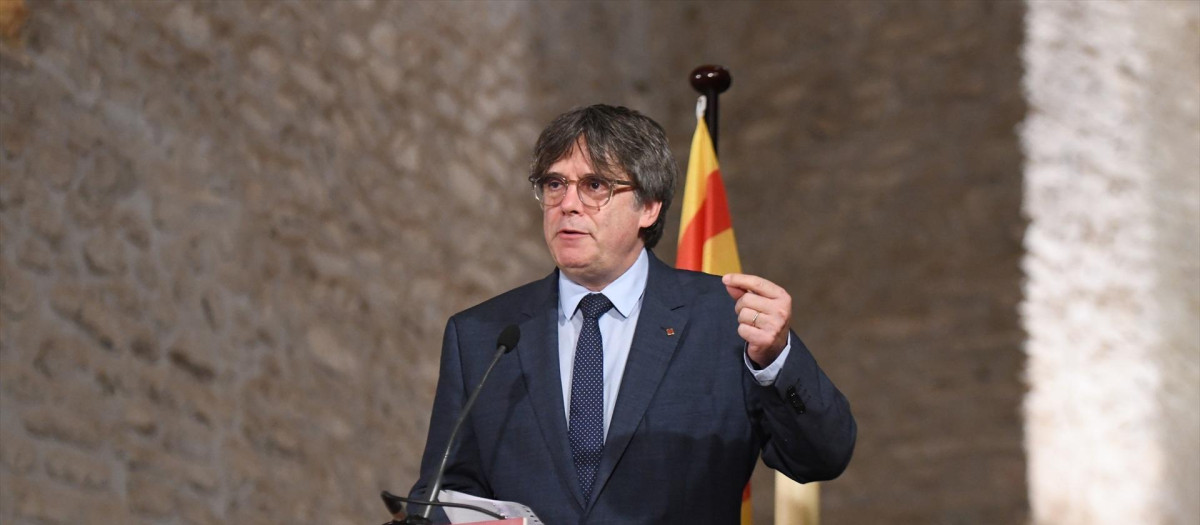 El líder de Junts, Carles Puigdemont, en una imagen de archivo