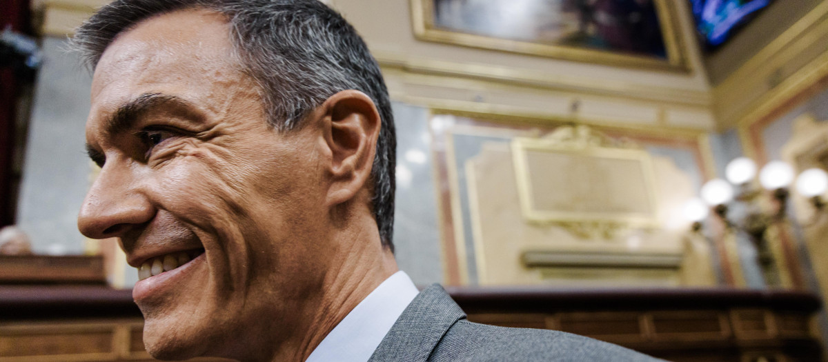 El presidente del Gobierno, Pedro Sánchez