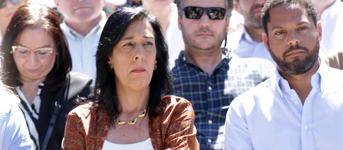 Amaia Martínez, junto a Ignacio Garriga