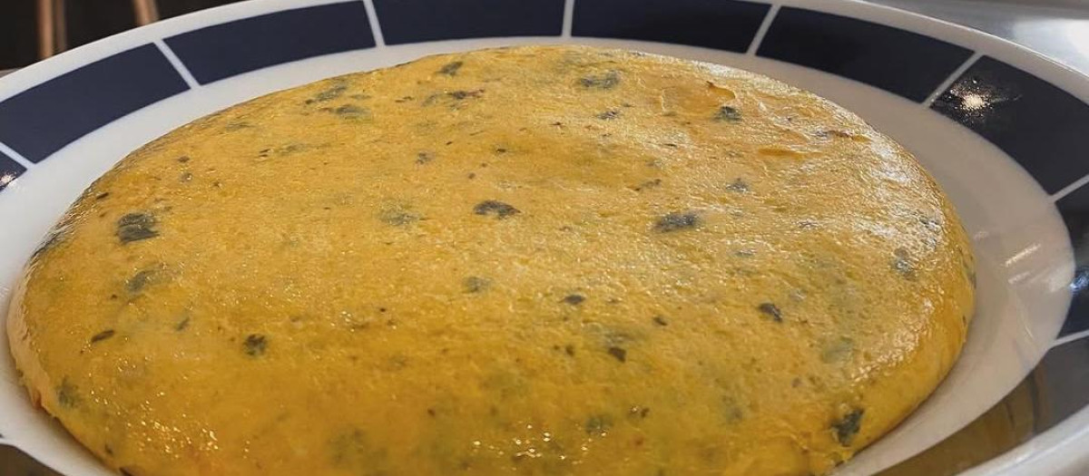 Tortilla de patatas la falda