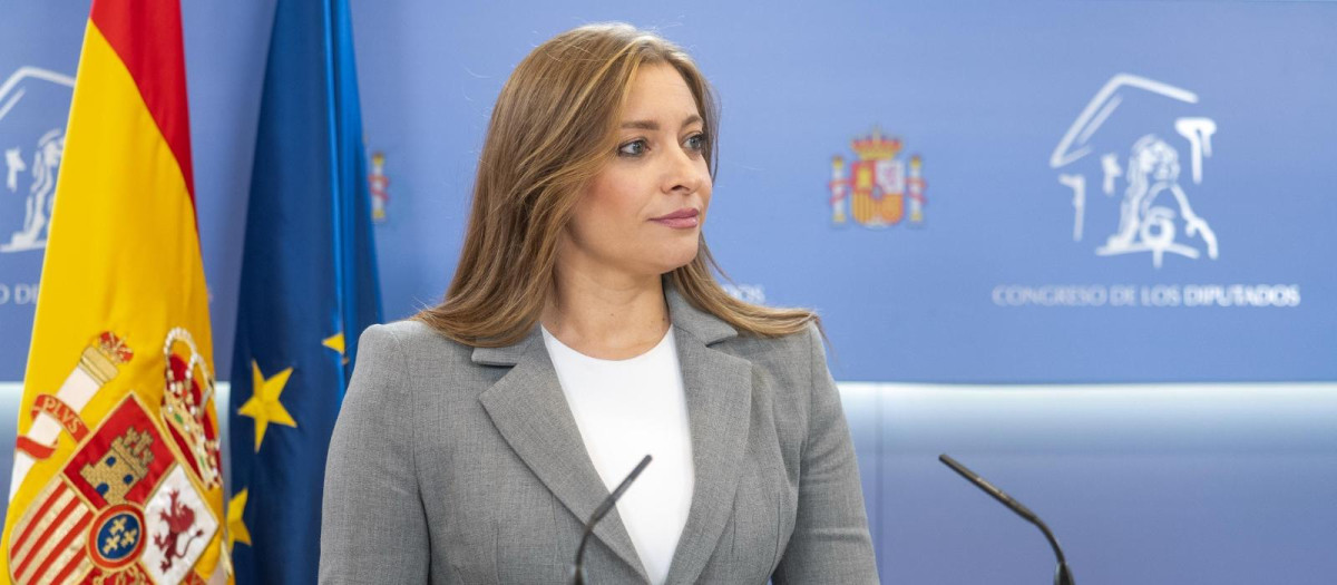La portavoz del PP en el Congreso, Ester Muñoz