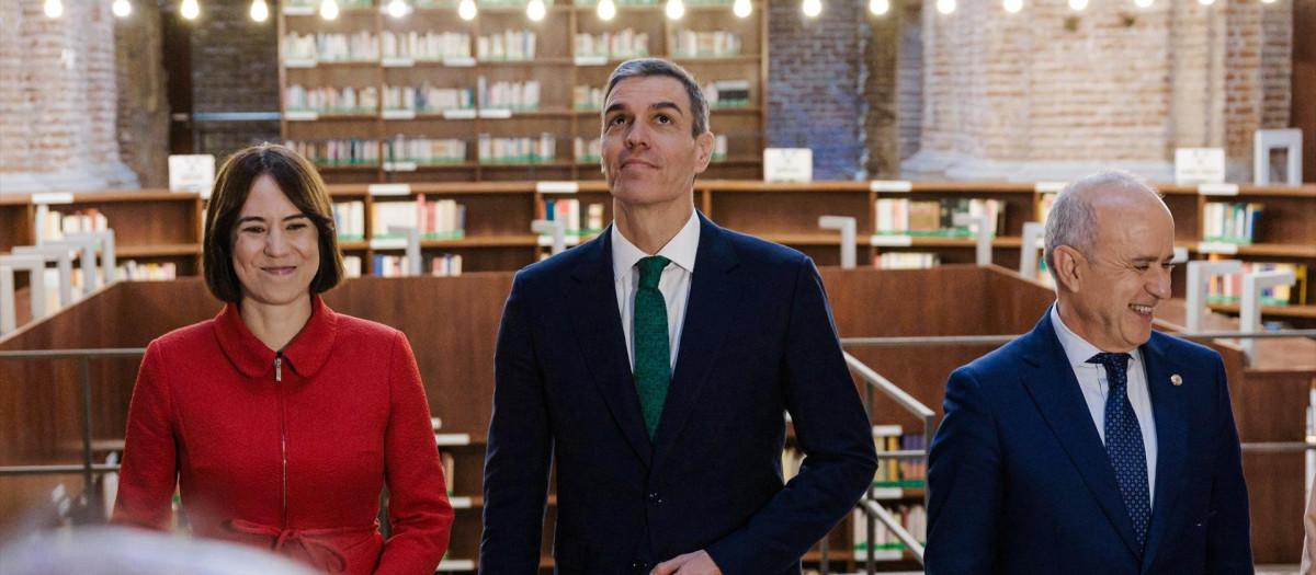 (Foto de ARCHIVO)
La ministra de Universidades, Diana Morant: el presidente del Gobierno, Pedro Sánchez