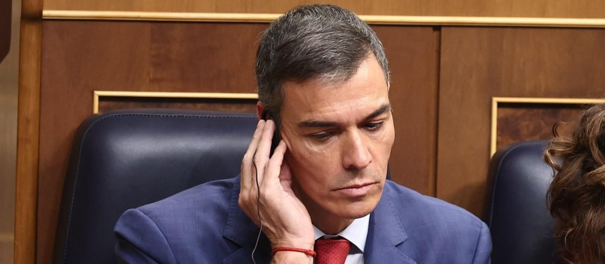 El presidente del Gobierno, Pedro Sánchez