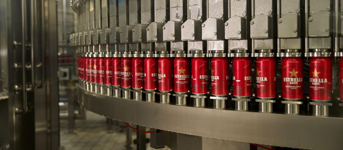 Fábrica de Damm en Reino Unido.