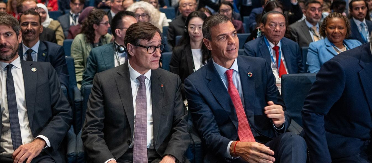 Pedro Sánchez y Salvador Illa, en una imagen de archivo