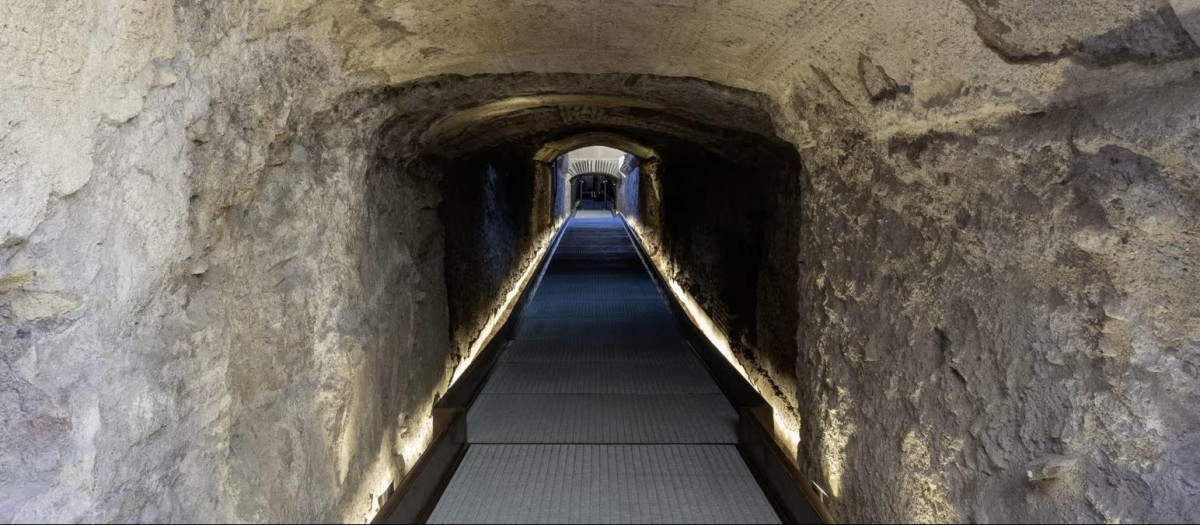 El pasadizo que se reabrirá el 27 de octubre