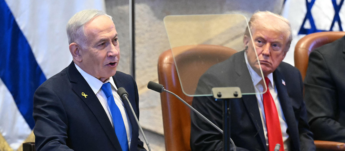 Netanyahu y Donald Trump