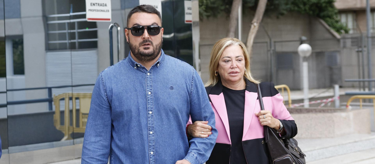 Belén Esteban  y  Miguel Marcos