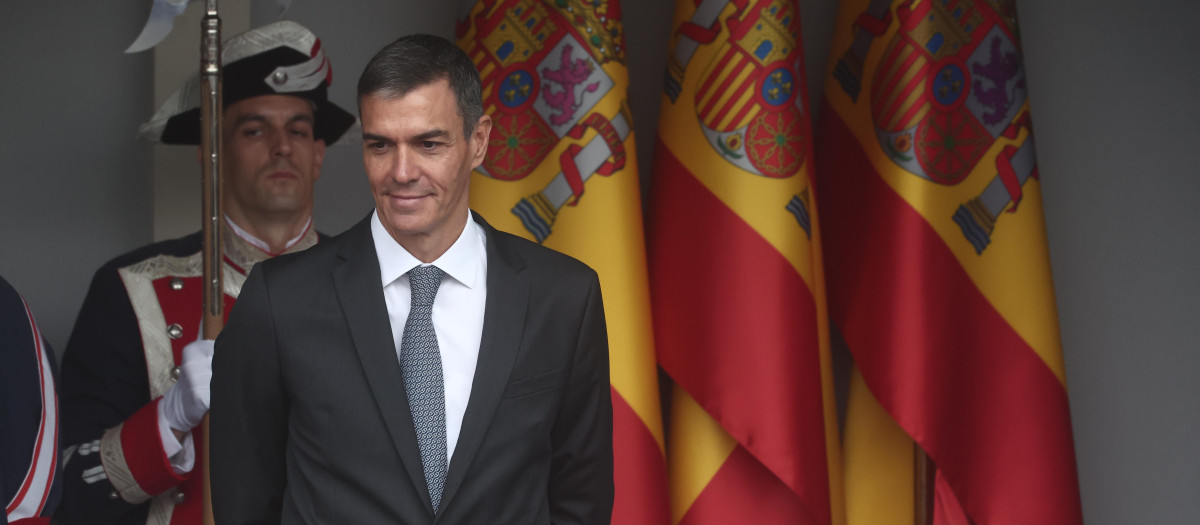 El presidente del Gobierno, Pedro Sánchez