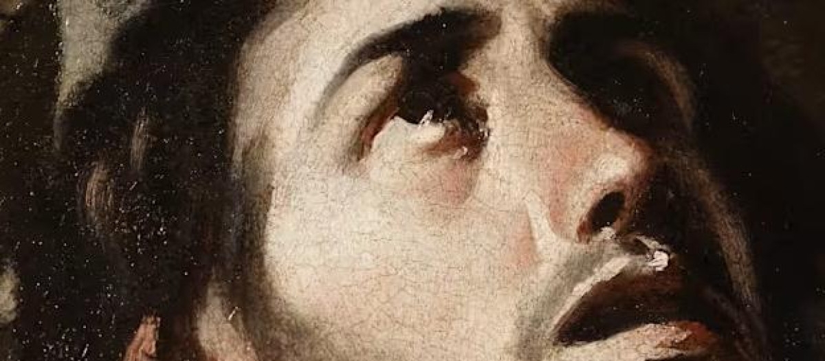Detalle de la pintura de Antonio del Castillo y Saavedra