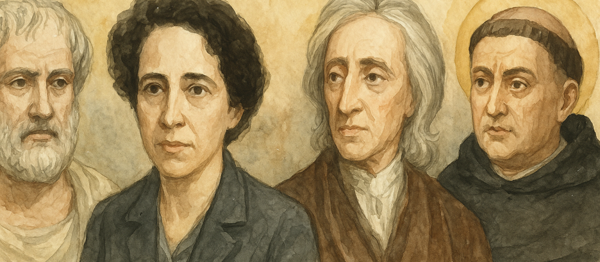 Aristóteles, Arendt, Locke y Santo Tomás de Aquino, algunos filósofos contra el aborto