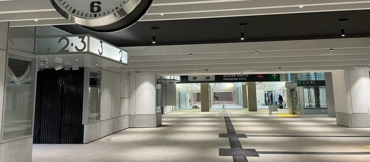 Nuevo vestíbulo de Chamartín