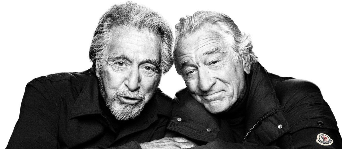 Al Pacino y Robert De Niro, en la campaña de Moncler