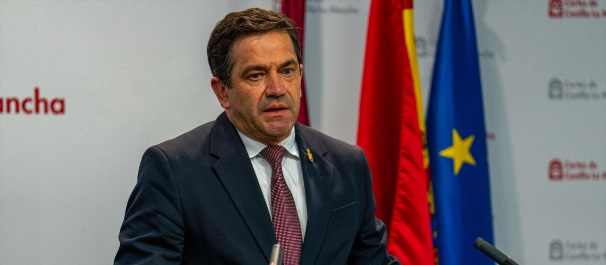 El presidente de la Diputación de Ciudad Real y del PP de Ciudad Real, Miguel Ángel Valverde