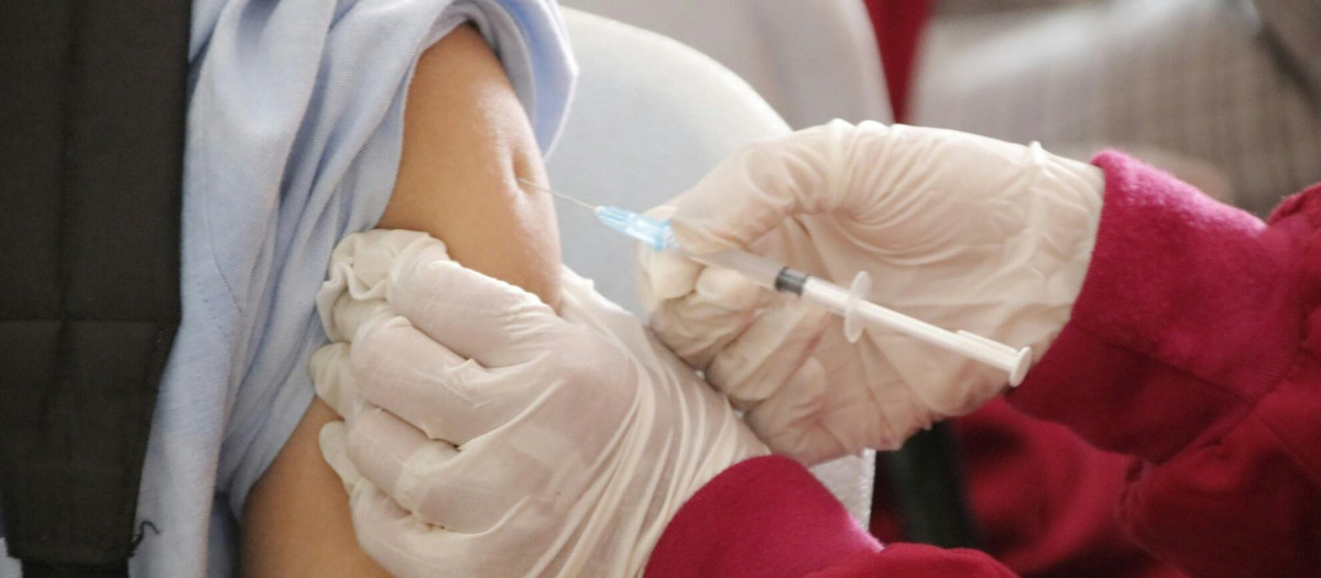 Vacunación, en una imagen de archivo