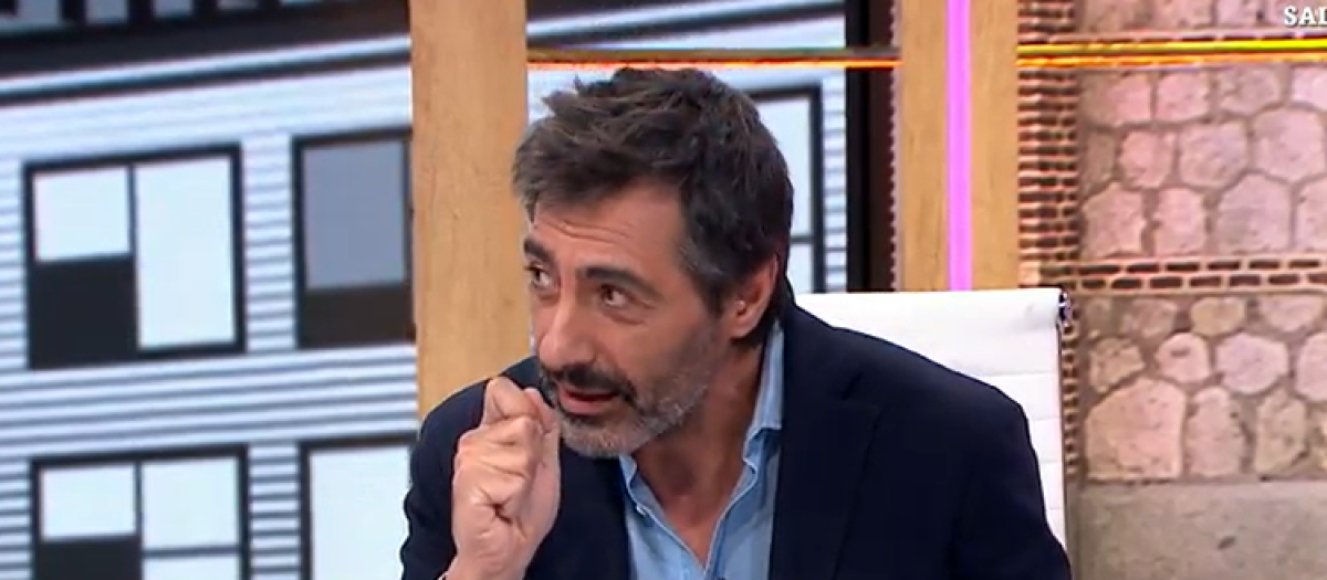 Juan del Val durante una de sus apariciones televisivas