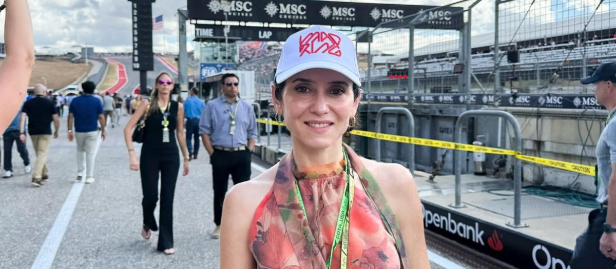 Isabel Díaz Ayuso en Texas