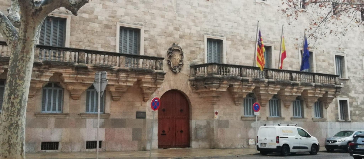 Imagen del Palacio de Justicia, sede del Tribunal Superior de Justicia de Baleares