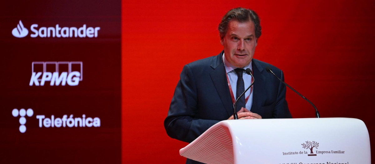 El presidente del Instituto de Empresa Familiar (IEF), Ignacio Rivera.